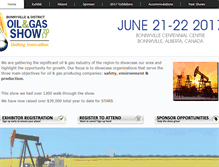 Tablet Screenshot of bonnyvilleoilandgasshow.com